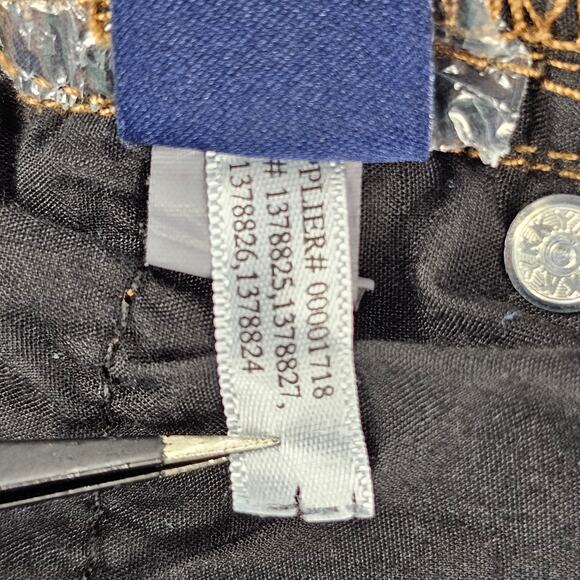 Chaps Denim Madden Straight 16W Womens Jeans Plus Size Stretch 31.5 inch Inseam - Picture 14 of 15